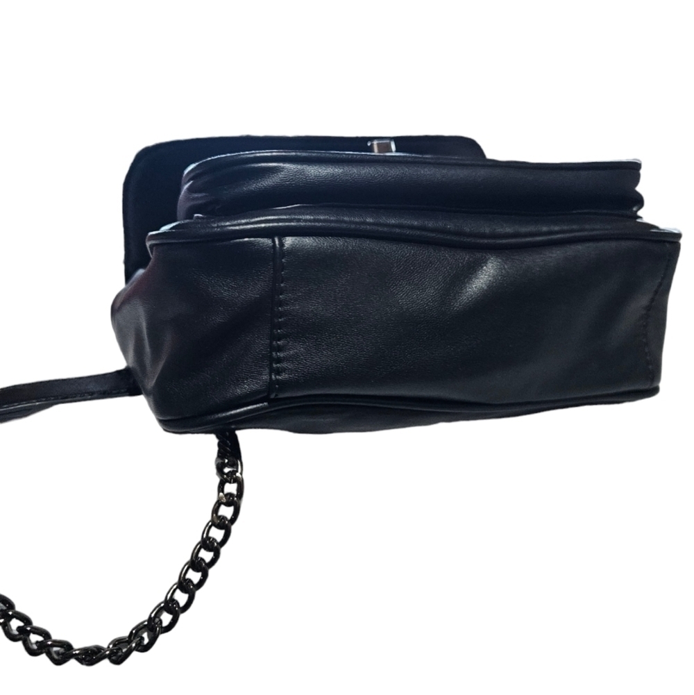 BADGLEY MISCHKA Diagonal Quilt Convertible Crossbody Bag NWOT - Picture 6 of 9